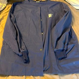 Navy Blue Scrub Jacket